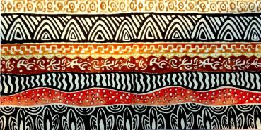 034 Afrikas - 3-lagig (weiß) - Ambiente